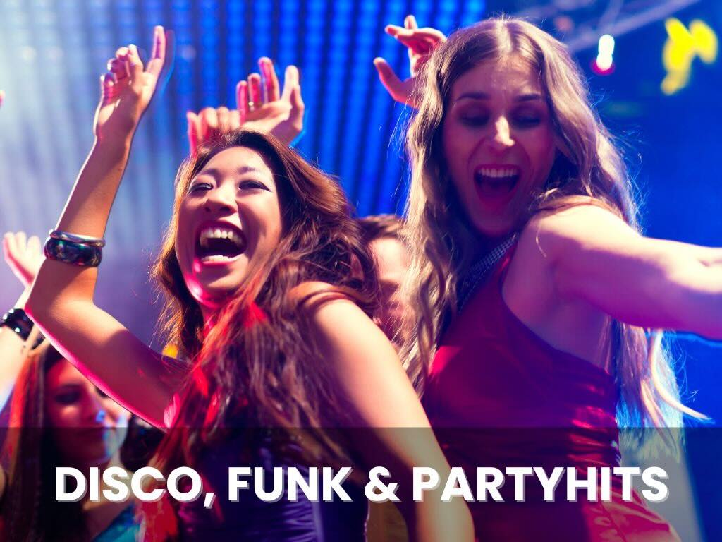 Hochzeit DJ Fulda Hessen Alex De La Groove Musikgenres Musikbibliothek Disco Funk Partyhits